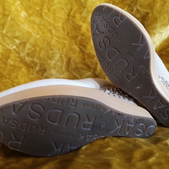 RUDSAK Studded Heel Wedges Size EU37 US 6 1/2 - Picture 4 of 12